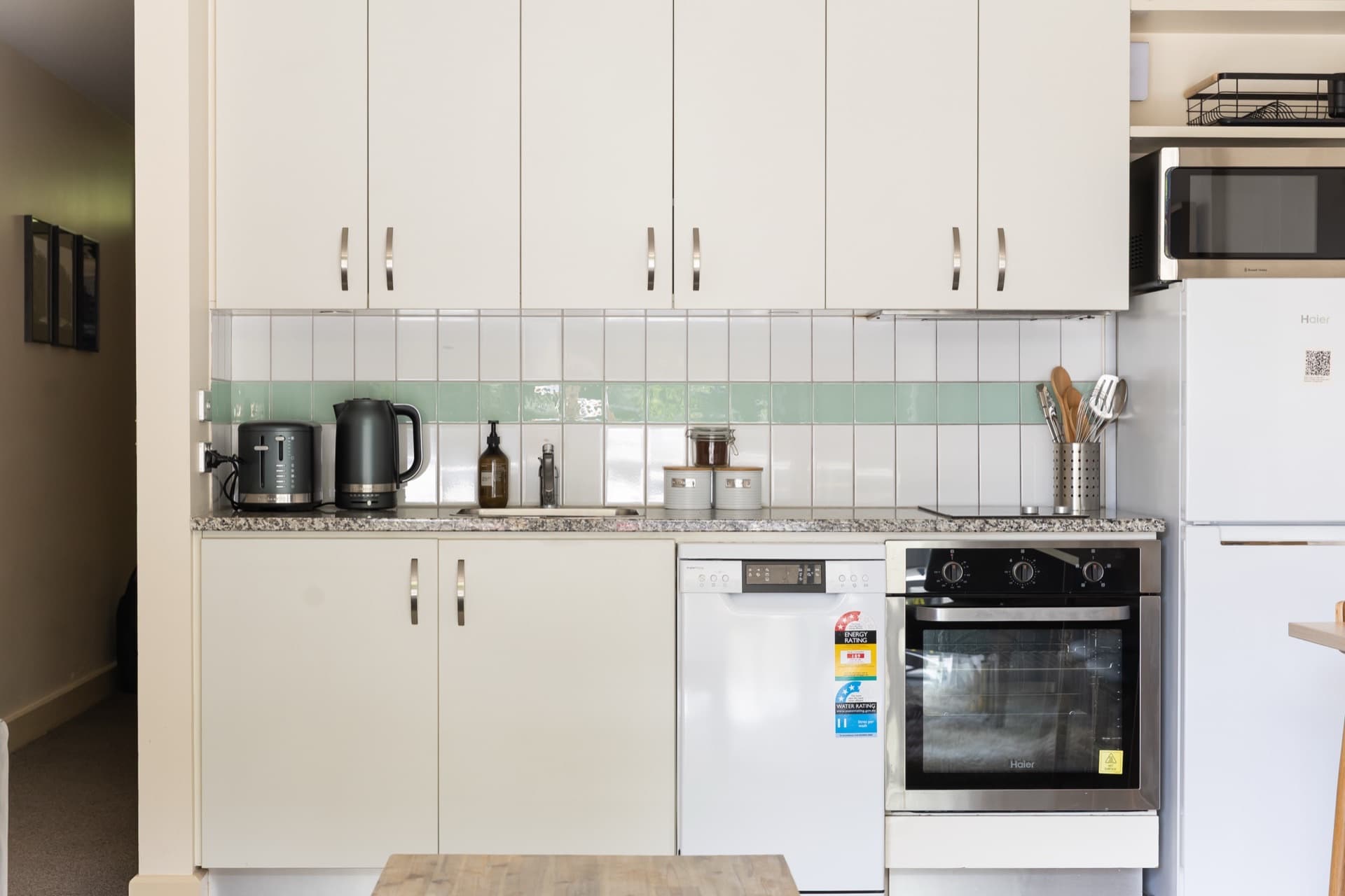 Open-plan living area